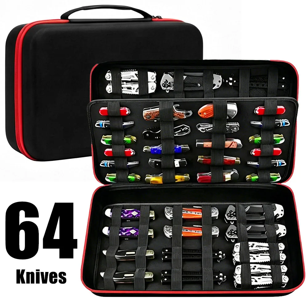 Estuche plegable con ranuras y estructura