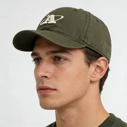 Gorra de béisbol vintage dad hat ajustable perfil bajo algodón