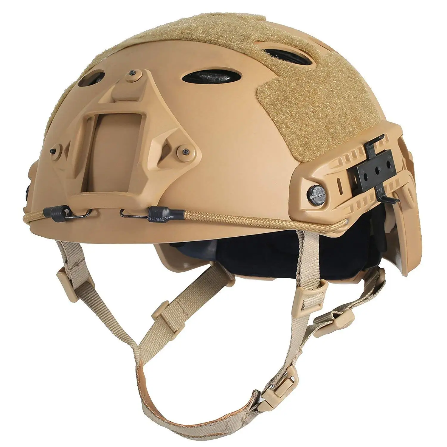 Casco táctico rápido BOOIU en color negro