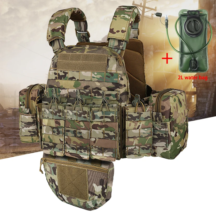 Chaleco de hidratación con bolsa de agua integrada y correas - imagen 5