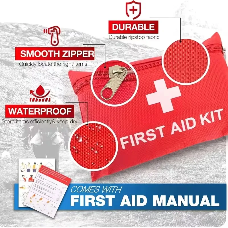Botiquín primeros auxilios impermeable exterior – Kit emergencia - imagen 2