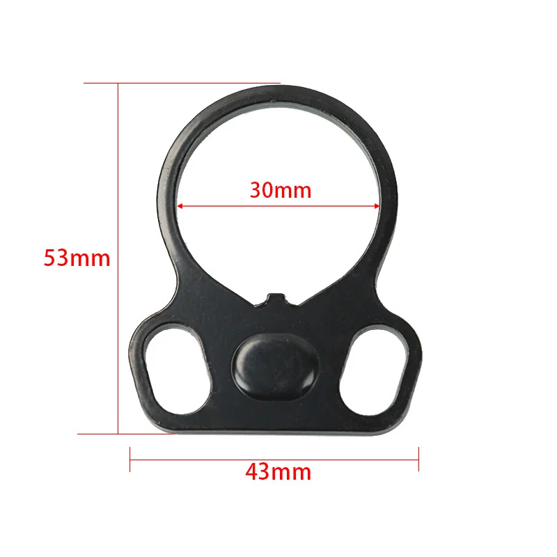 Vista del adaptador de eslinga ambidiestro Magorui para AR-15
