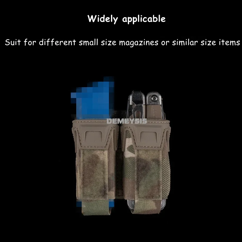 Portacargadores MOLLE para Glock 17/19 – Funda táctica airsoft - imagen 5