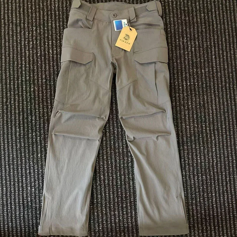 Pantalones tácticos naranja elástico en todas direcciones transpirables - imagen 3