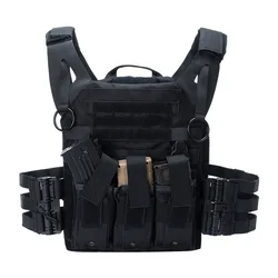 Chaleco táctico outdoor multifunción uniforme entrenamiento todo el año
