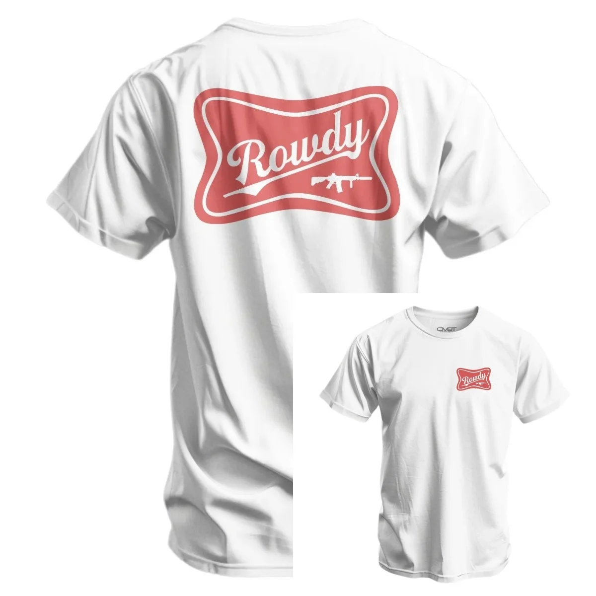 Rowdy 2026 Camiseta táctica militar de algodón para hombre
