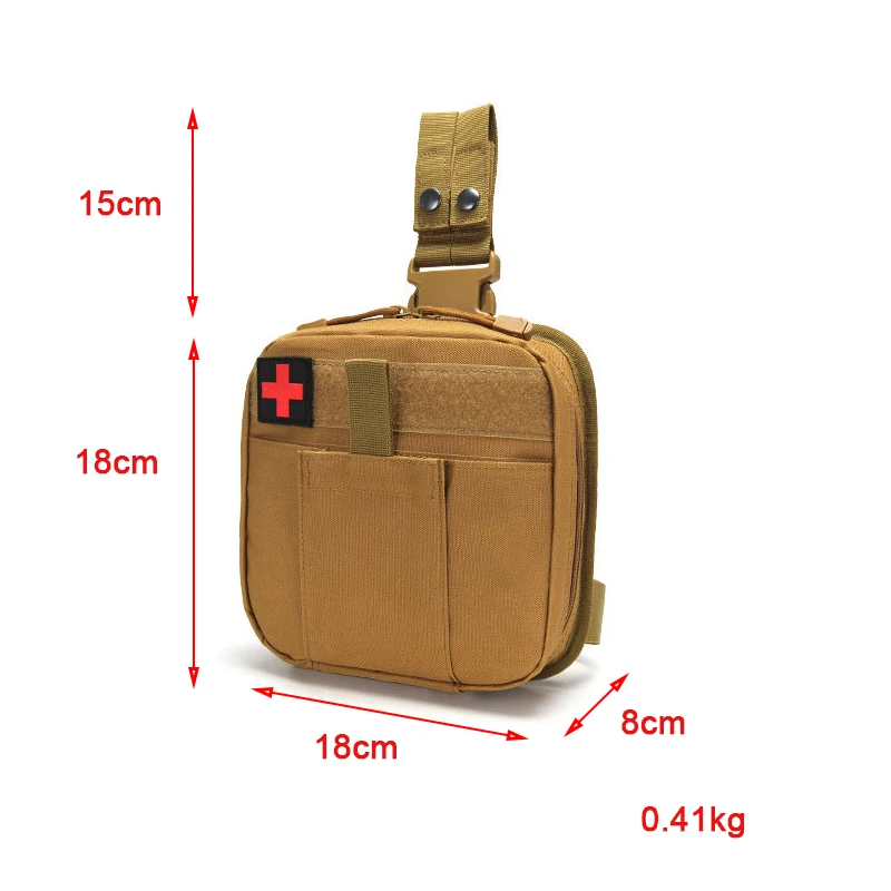 Bolsa táctica ORtactic vista frontal sistema MOLLE