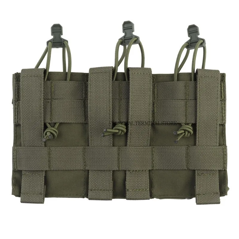 Portacargador MOLLE M4/M16 con cuerda elástica y panel frontal - imagen 2