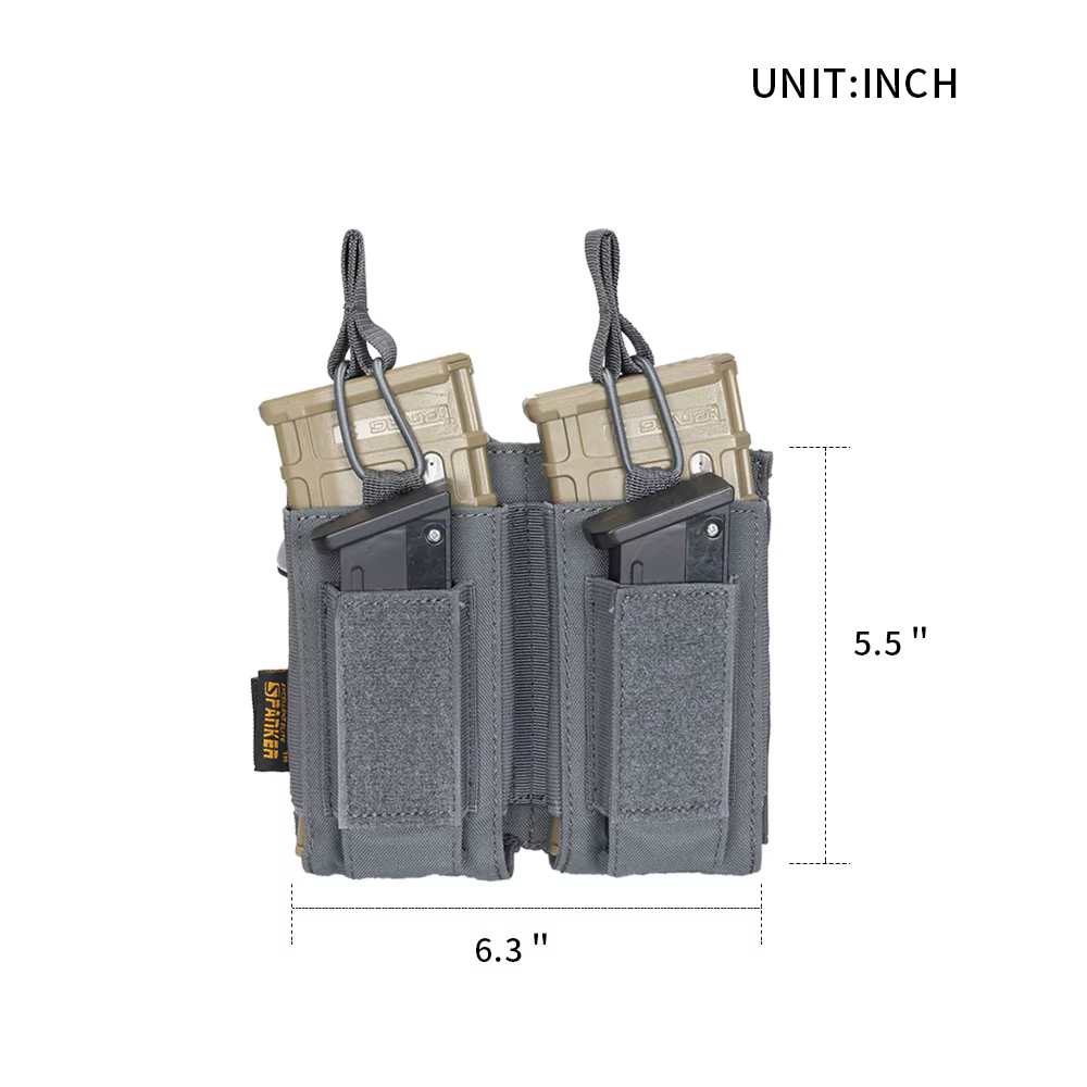 EXCELLENT ELITE SPANKER Bolsa táctica MOLLE porta cargadores AK M4 - imagen 4