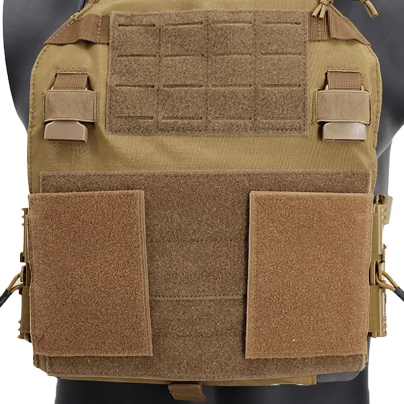 Cinturón táctico MOLLE con hebilla liberación rápida, compatible JPC