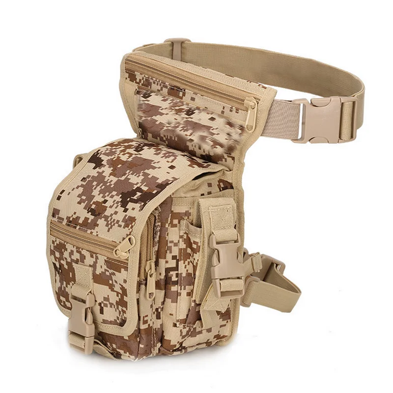 Oxford MOLLE bolsa táctica de pierna para escalada y caza - imagen 5