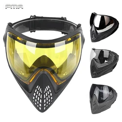 FMA F1 Mascarilla protección facial paintball con gafas antiniebla