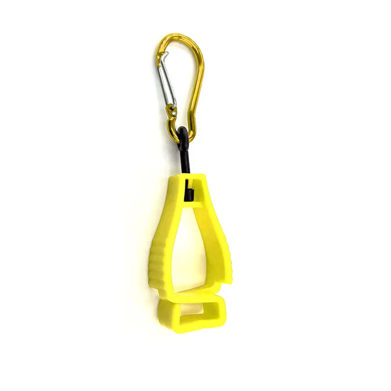 Mosquetón de aleación de aluminio para enganchar al cinturón o mochila