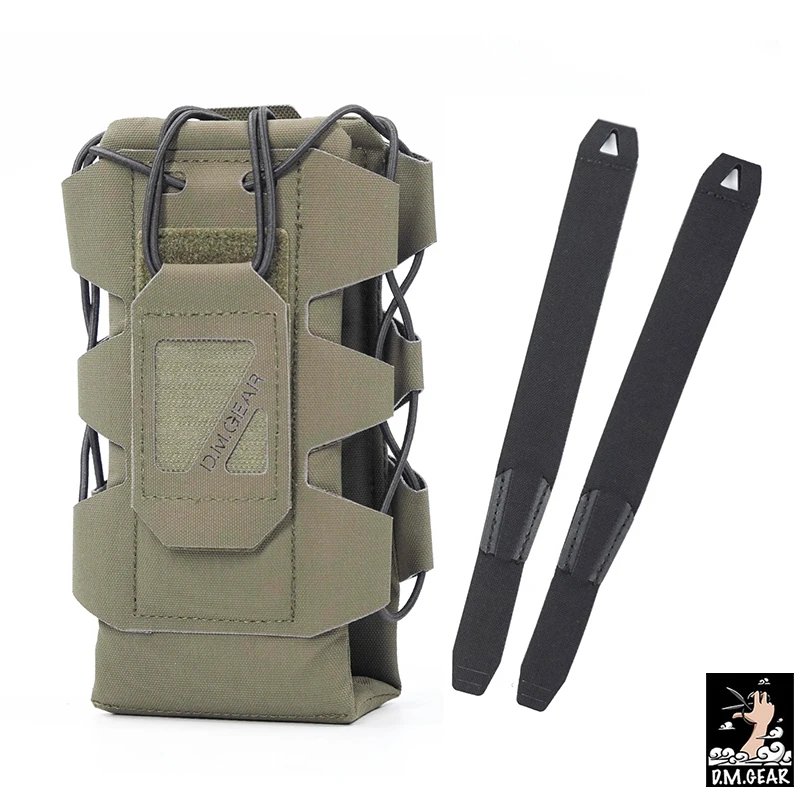 DMgear Bolsa táctica MOLLE para radio con soporte botella multifunción - imagen 5
