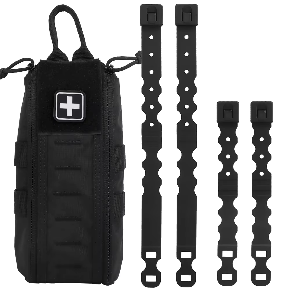 Bolsa MOLLE de nylon en mochila