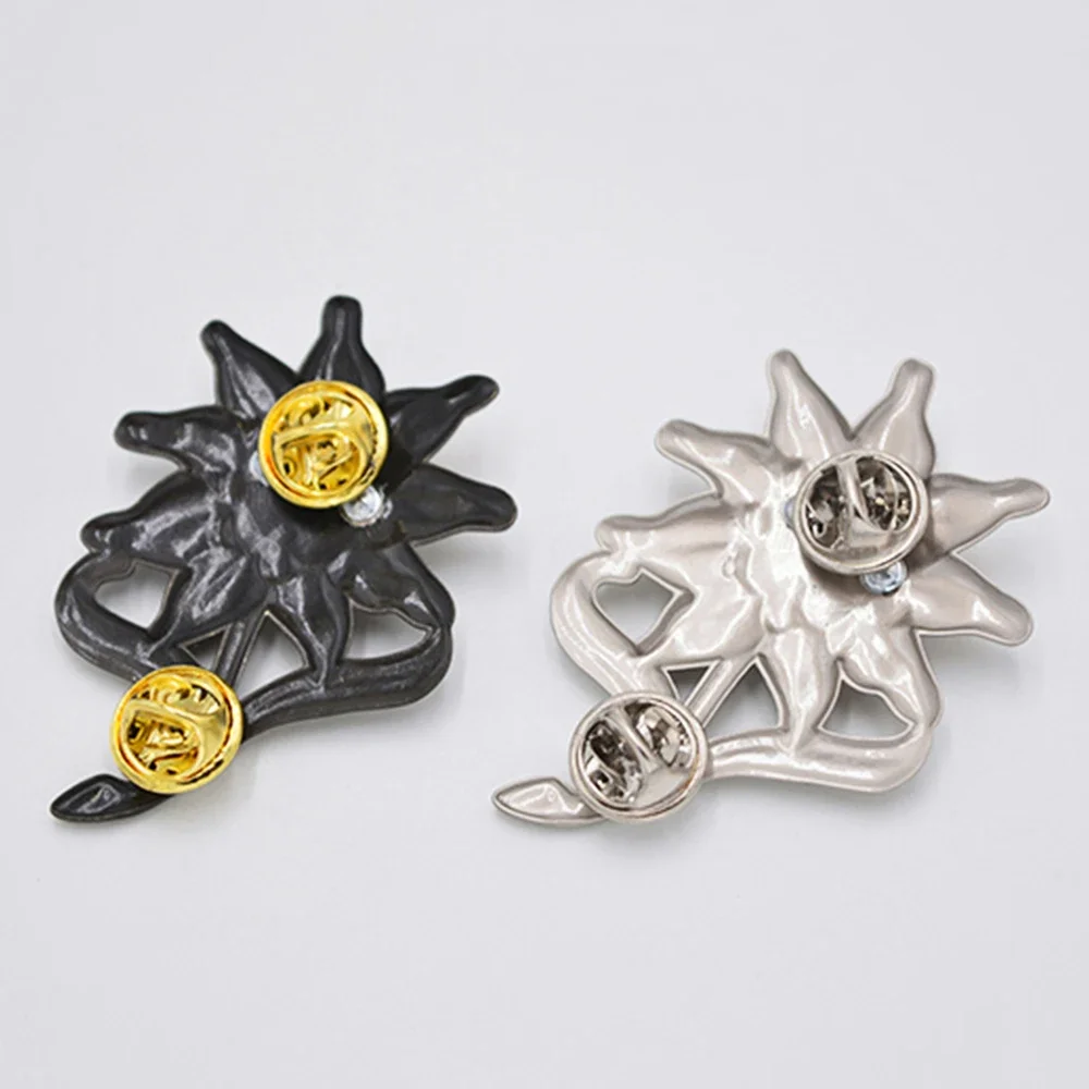 EM Badge Edelweiss – Pin militar infantería montaña - imagen 3
