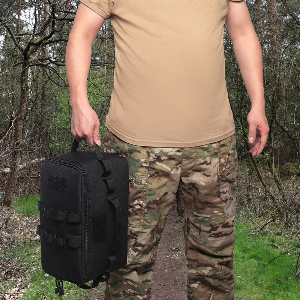 Bolsa táctica MOLLE 600D gran capacidad para camping, caza y trekking - imagen 4