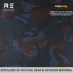 KUMUL Camuflaje tela Cordura poliéster impermeable PU para MOLLE