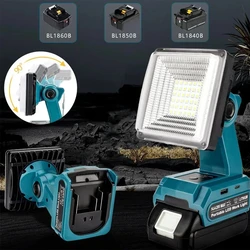 Makita batería Li-ion 18V para linterna LED de trabajo con USB-C