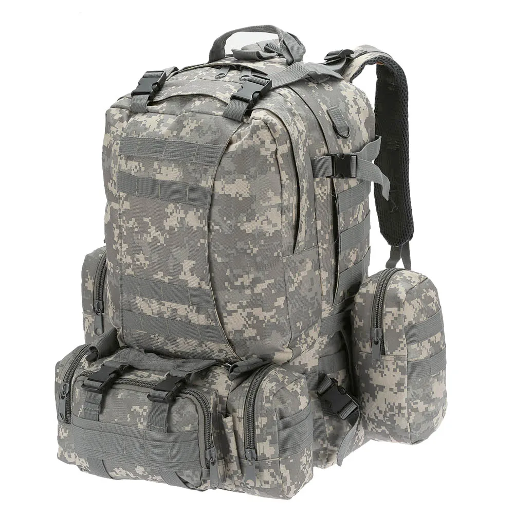 Detalle del sistema Molle y correas