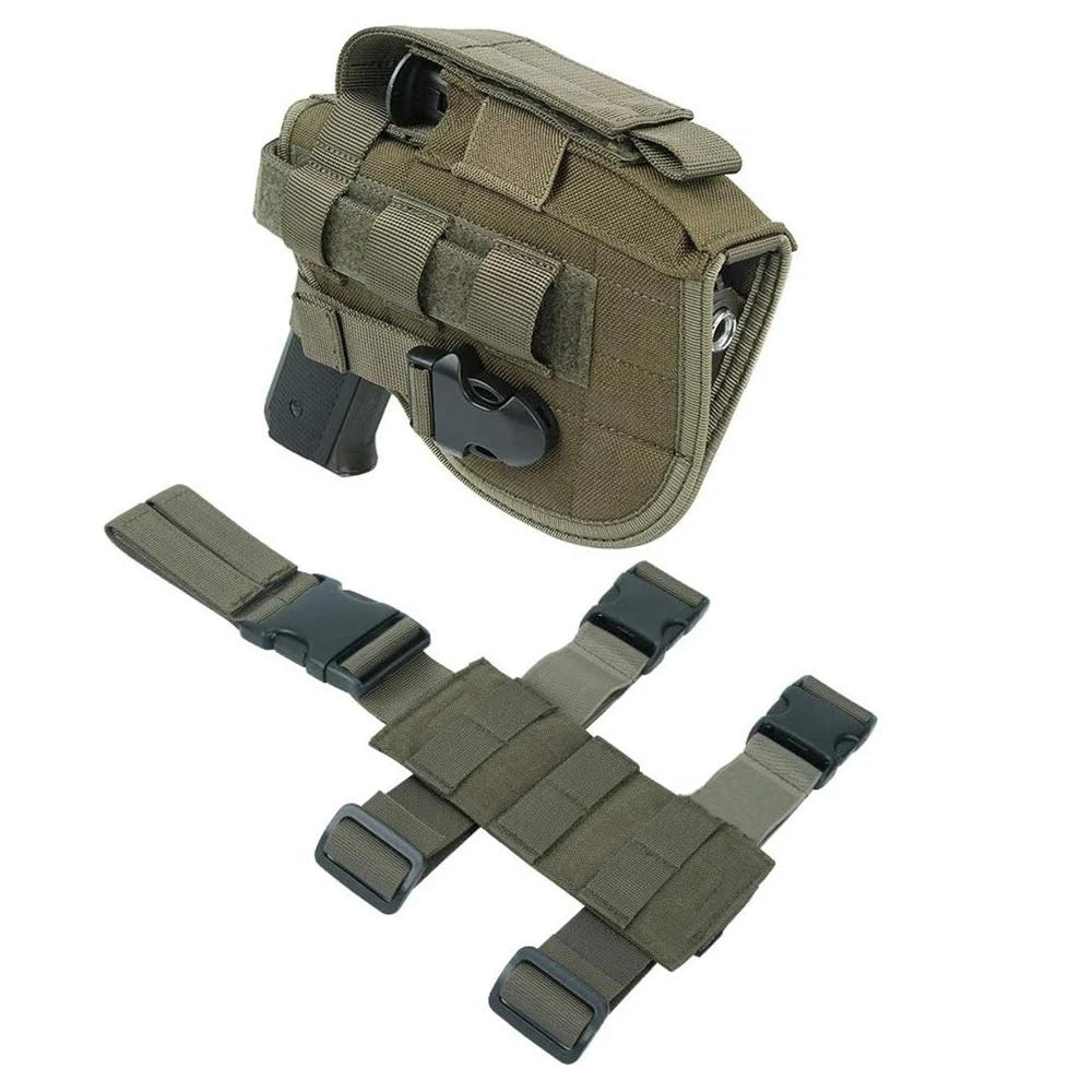 Funda táctica universal de pistola ajustable en pierna izquierda/derecha - imagen 2