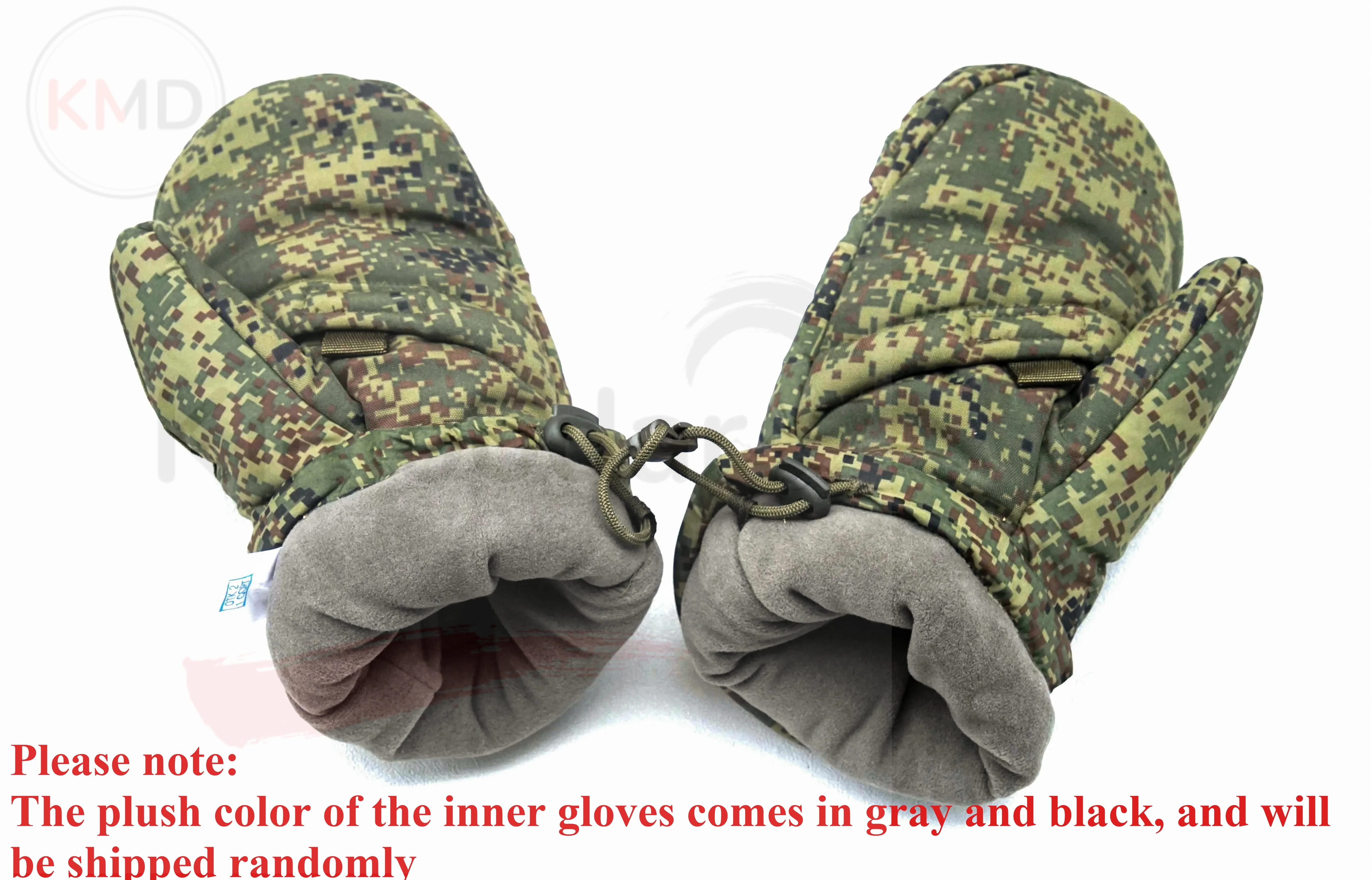 VKBO guantes tácticos invierno antifrío de algodón felpa EMR - imagen 5