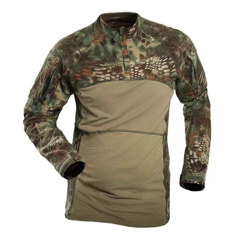 Camisa táctica de exterior manga larga con cierre frontal - imagen 3