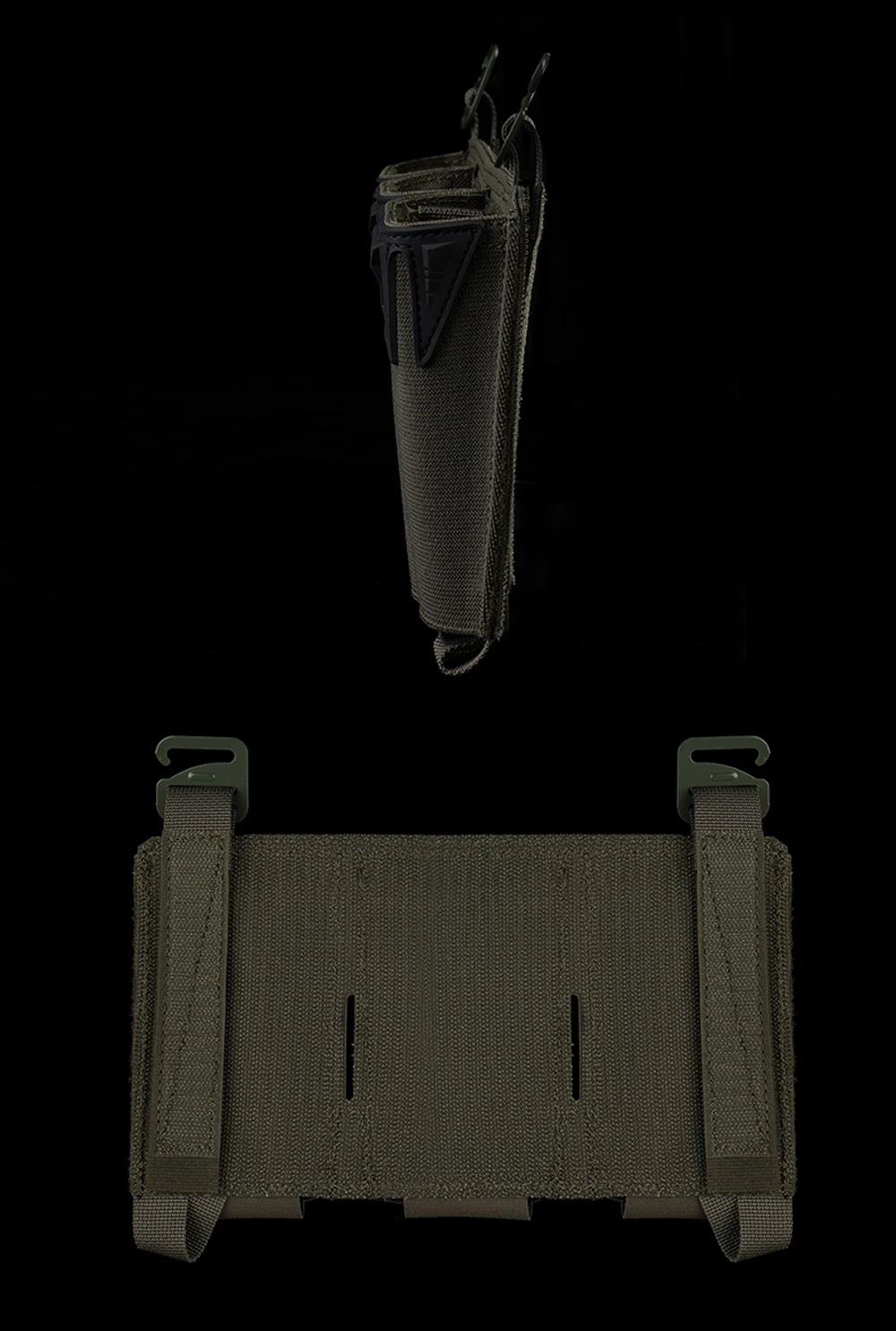 Detalle del material Cordura y costuras