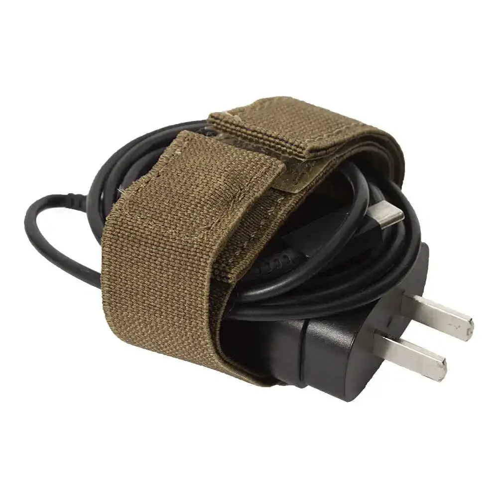 Cinta táctica magnética elástica de nailon para organizar cables - imagen 5