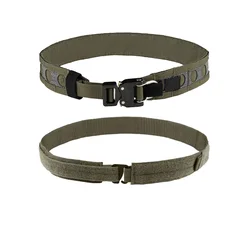Cinturón táctico Multicam MOLLE Tegris doble capa, hebilla serpiente