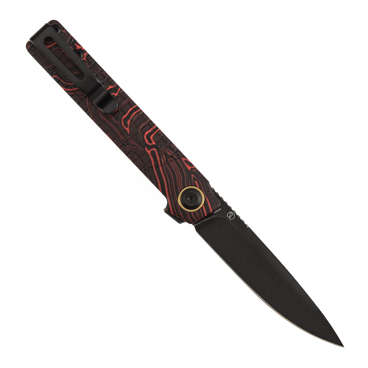 Cuchillo Tenable B2123 Kitpu Nitro-V Damasco G10 Ultem para camping - imagen 2