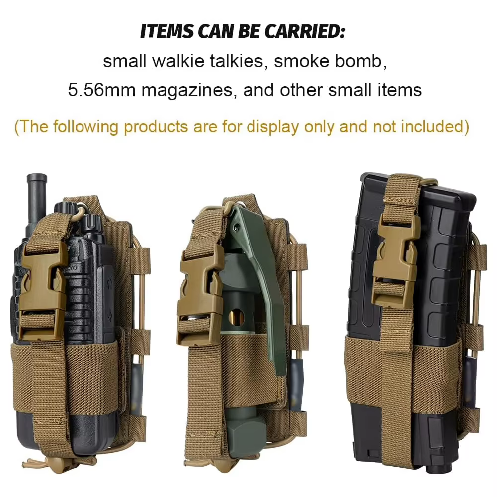 Baofeng UV-5R funda táctica MOLLE emisora portátil - imagen 4