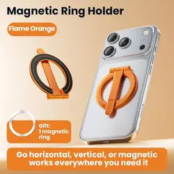 Soporte magnético giratorio 360 para teléfono K1KF plegable metálico