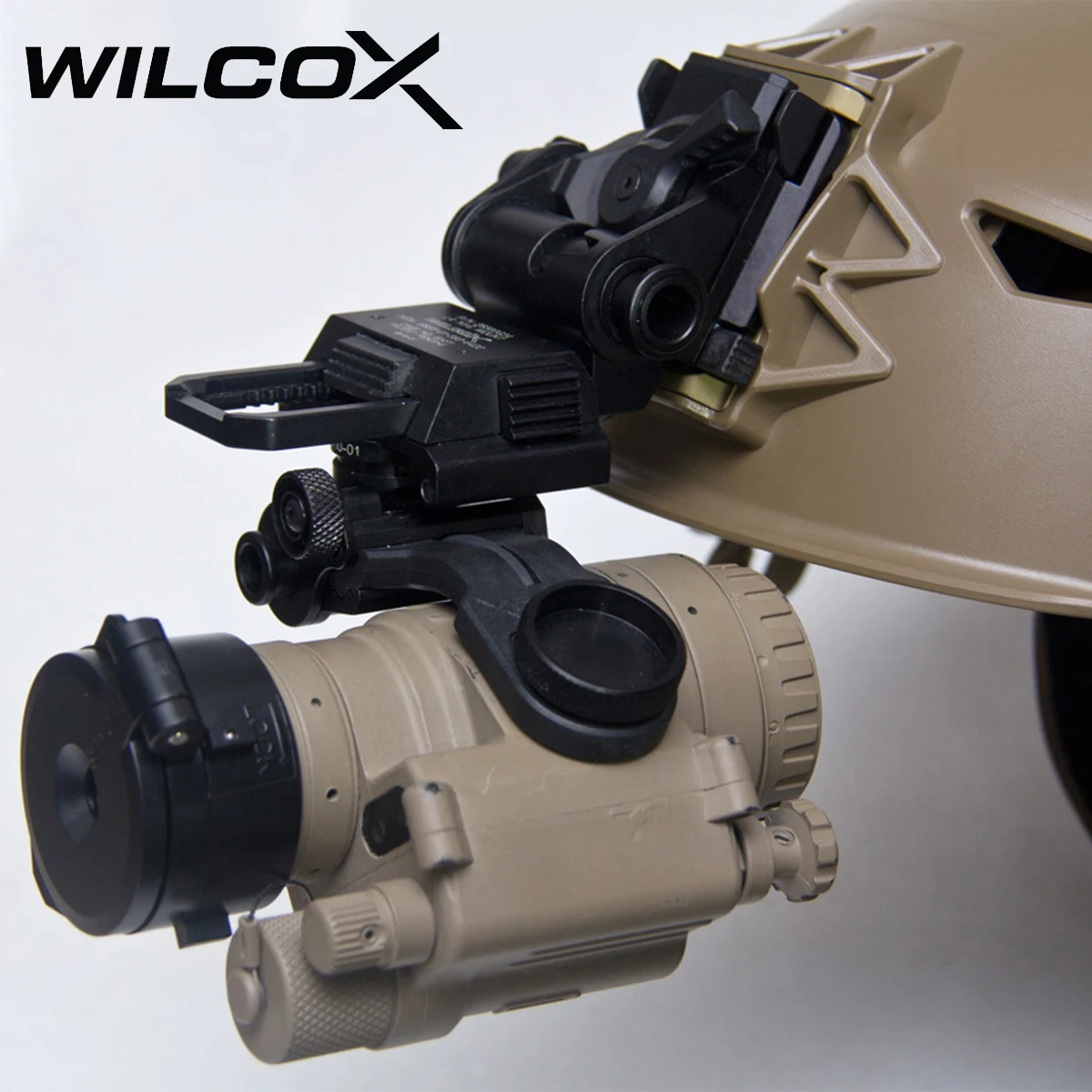 Soporte casco metálico Wilcox L4 G24 para NVG con J Arm - imagen 4