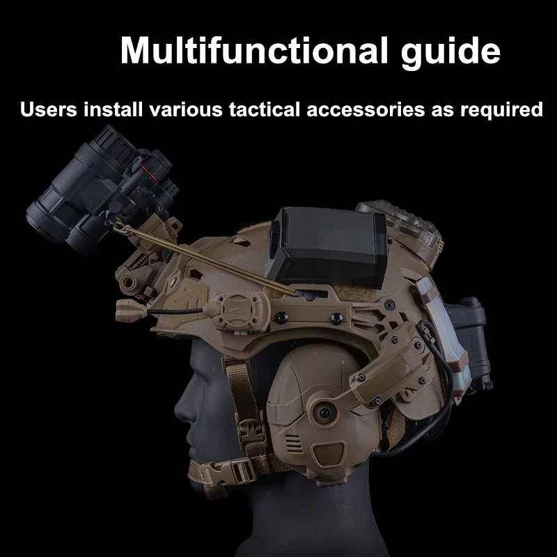 Accesorios Wendy 3.0 para casco en configuración completa