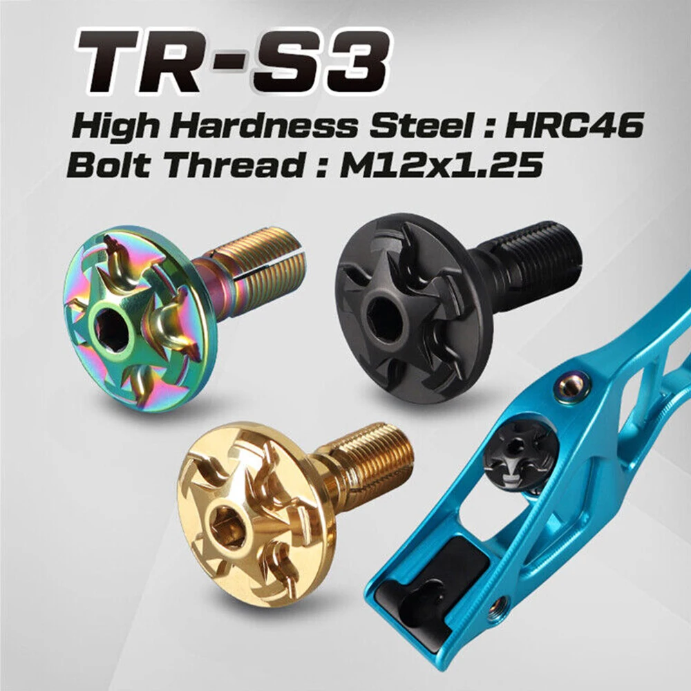 Tornillo ILF M12x1.25 para arco recurvo – 2 unidades ajuste potencia - imagen 3