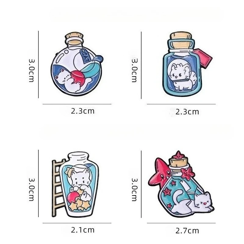 Broches de animales con alfiler para chaquetas y accesorios DIY - imagen 3