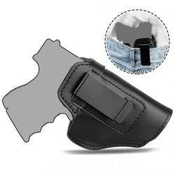 Funda IWB táctica de cuero para Glock portación oculta