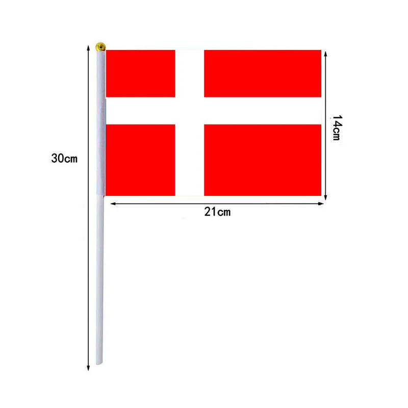 Bandera de mano Dinamarca táctica militar y outdoor - imagen 2
