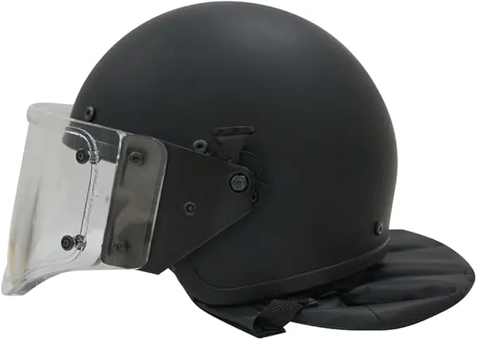 Casco táctico vista lateral