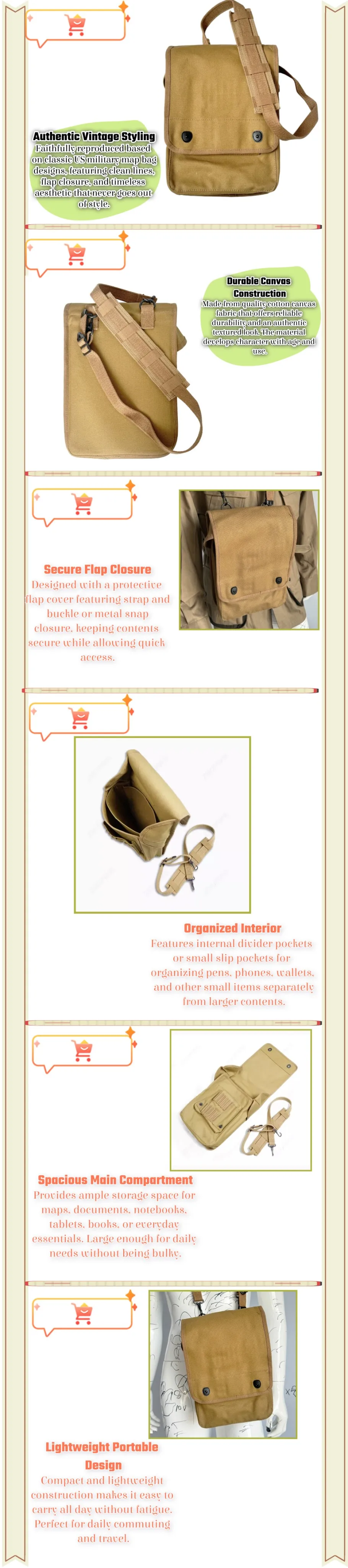 Interior organizado con compartimento principal