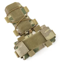 Portabaterías MK2 para casco táctico con bolsa contrapeso