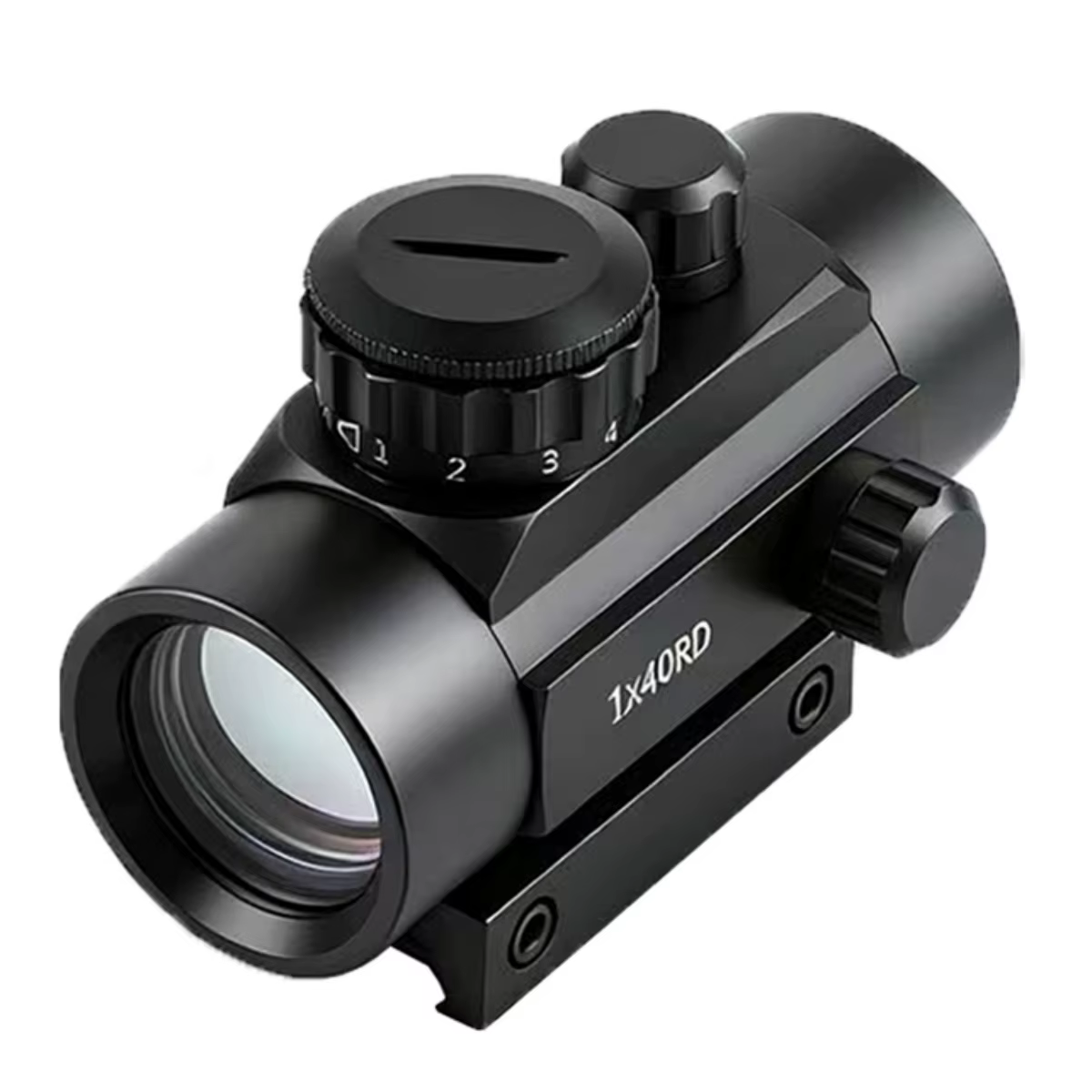 Mira óptica táctica con punto iluminado en rojo y verde - imagen 3