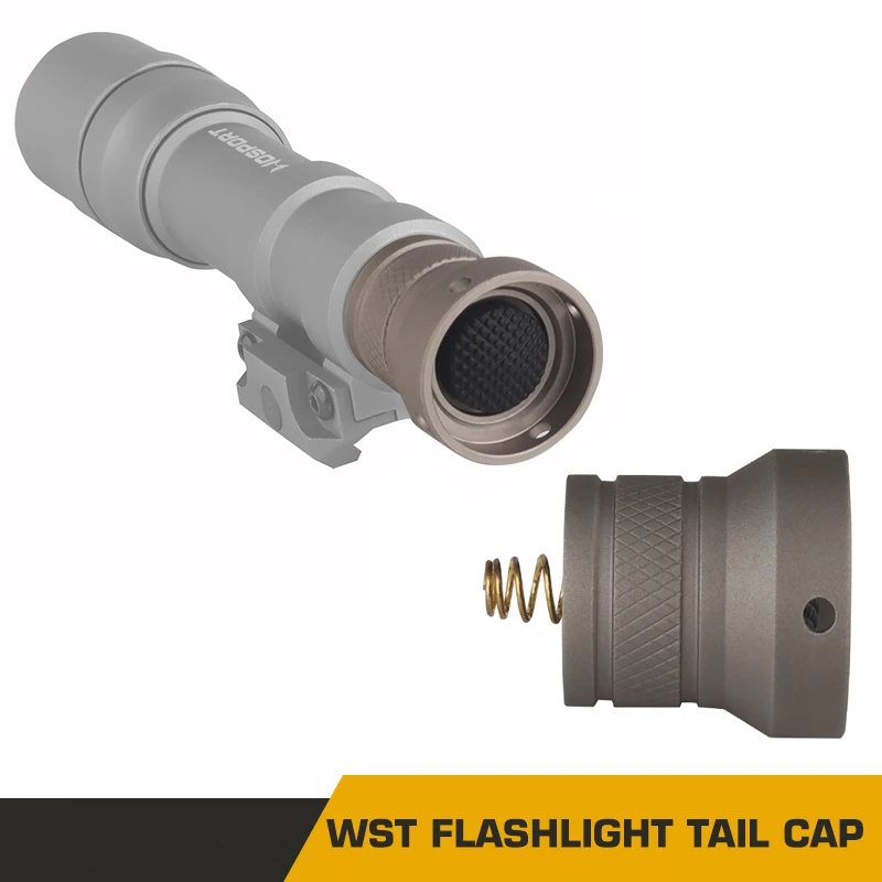 Tapa trasera metálica táctica para linterna M300/M600 Scout constante - imagen 5