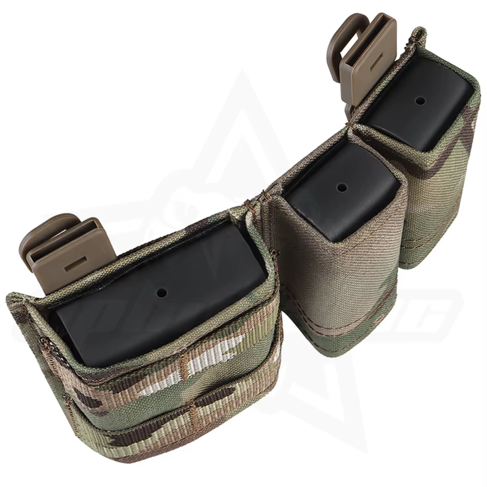 Portacargadores KYWI MOLLE 5,56 y 9mm AR15 M4 G17 Airsoft - imagen 4