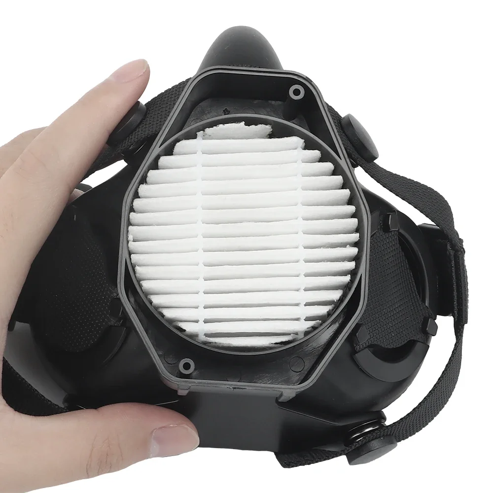 Máscara de media cara para paintball y airsoft – protección facial - imagen 2