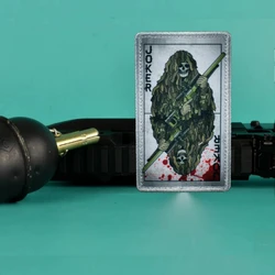 Parche táctico Joker esqueleto – Adhesivo para MOLLE en mochila