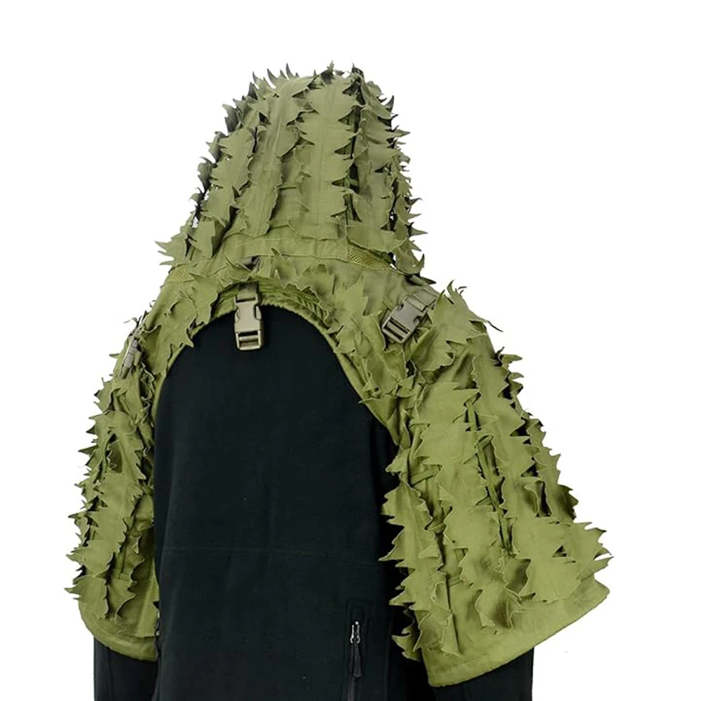 Viper capucha ghillie transpirable con hojas 3D cortadas por láser - imagen 4