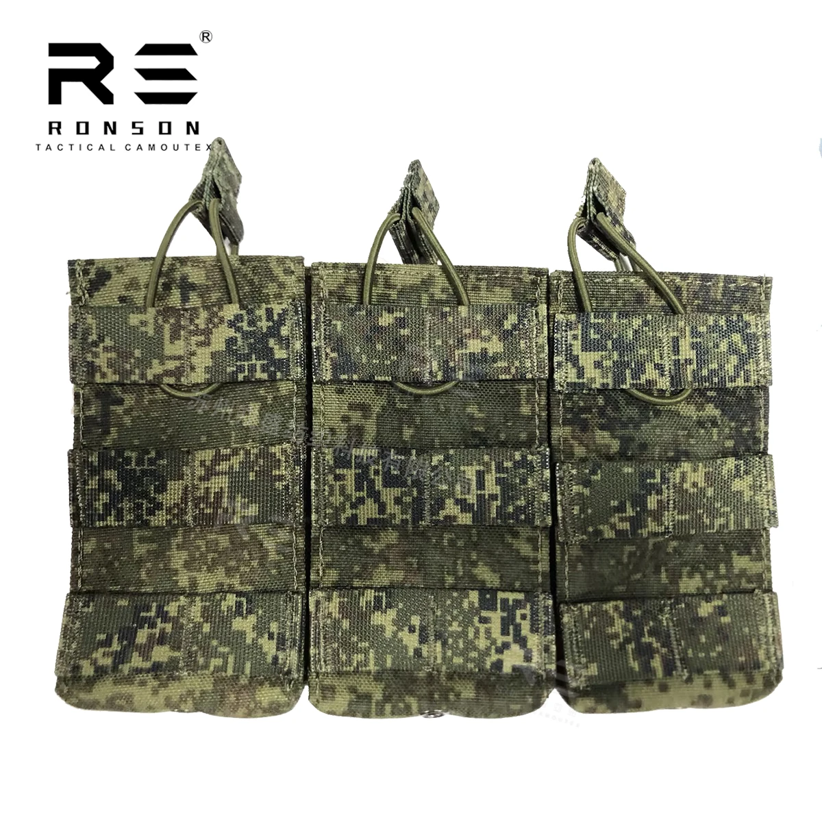 Bolsa táctica EMR rusa triple compartimento – Equipo outdoor MOLLE - imagen 2
