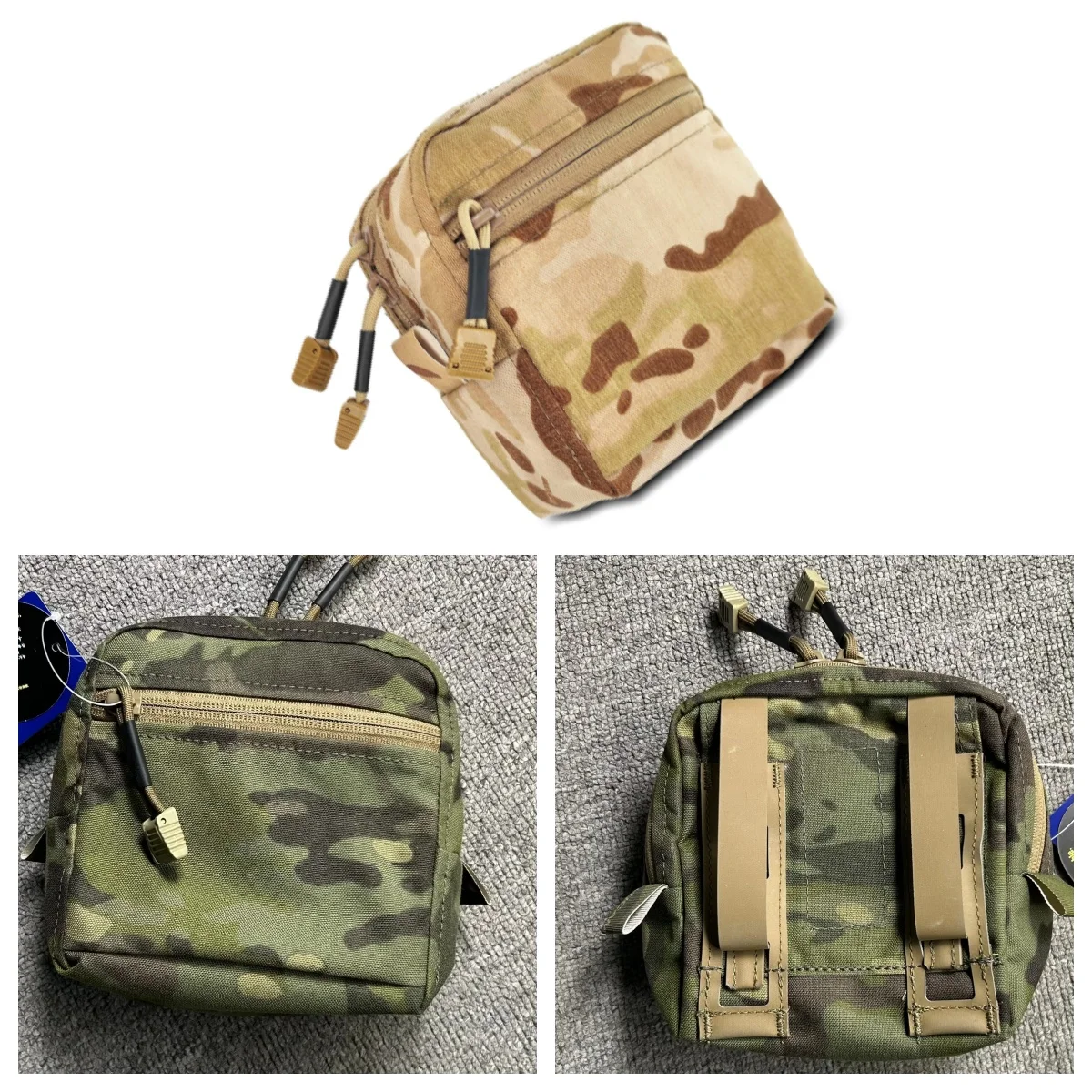 Bolsa MOLLE táctica multiusos para airsoft, paintball y aire libre - imagen 3